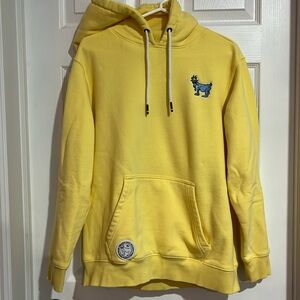 Yellow GOAT USA hoodie